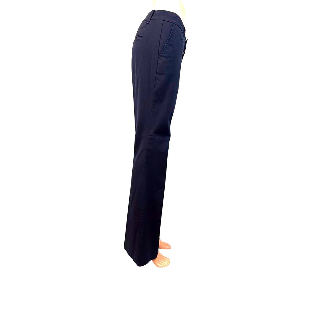 Gap Hip Slung Stretch Navy Casual Dress Pants Slim Everyday Classic Trouser Cut - Picture 6 of 16